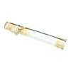 Glowfly Glass Clear Steamroller Pipe Amber