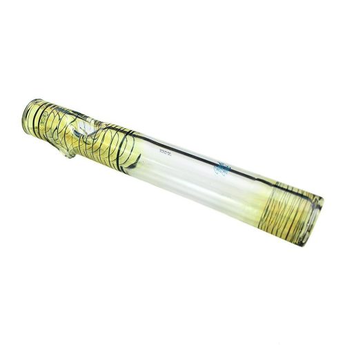 Glowfly Glass Fumed Steamroller Pipe Black