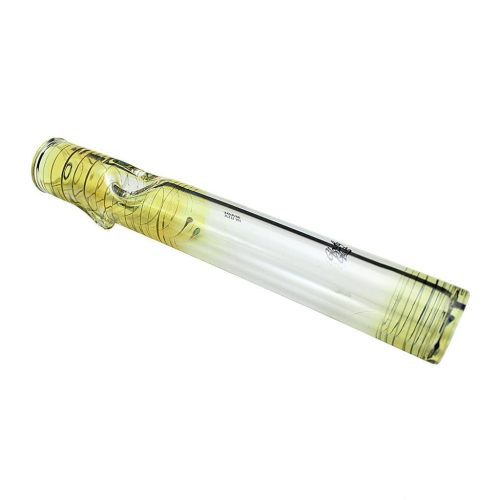 Glowfly Glass Fumed Steamroller Pipe Blue