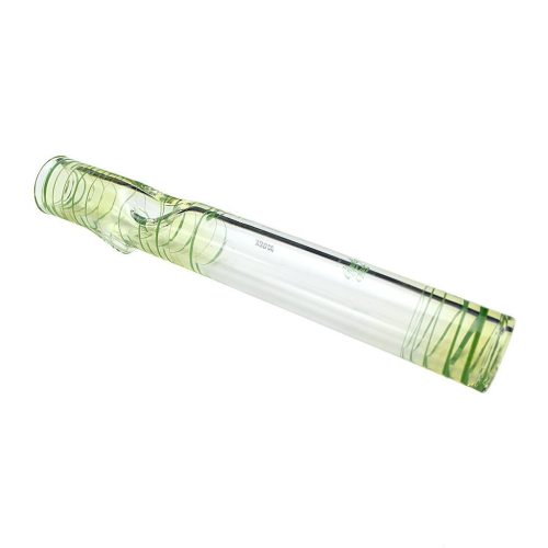 Glowfly Glass Fumed Steamroller Pipe Green