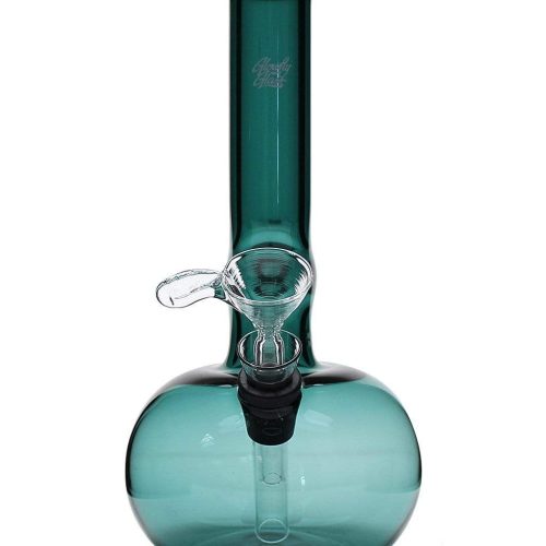 Glowfly Glass Single Z Bong Lake Green