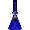 Glowfly Glass Small Beaker Bong Blue