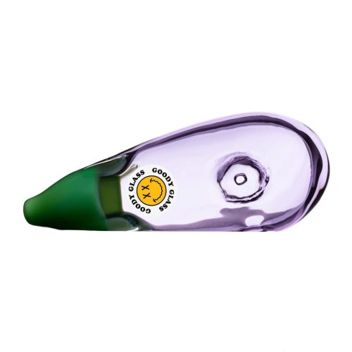 goody glass eggplant hand pipe 29678297874534