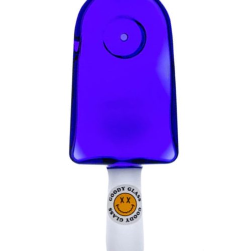 Goody Glass Popsicle Hand Pipe Blue