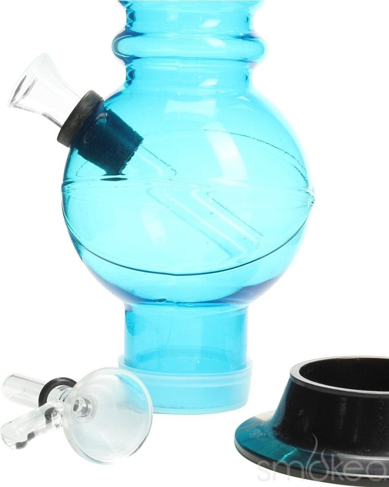 graffix 10 bubble skinny acrylic bong 2550189949030