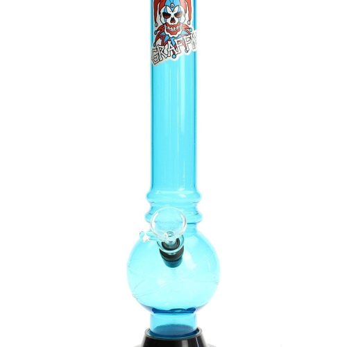 Graffix 12" Bubble Skinny Acrylic Bong - SMOKEA®