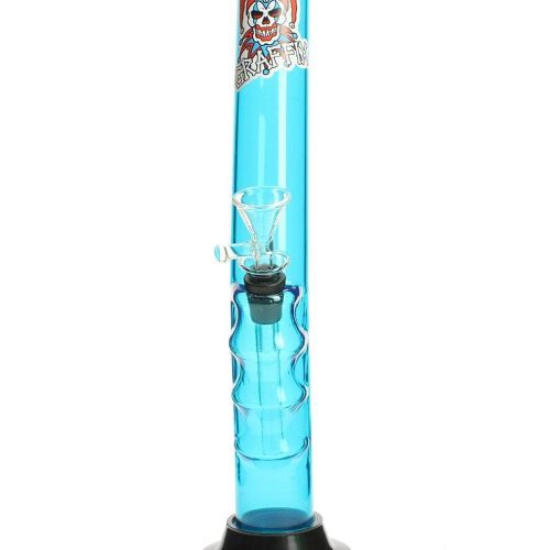 Graffix 12" Gripper Skinny Acrylic Bong - SMOKEA®