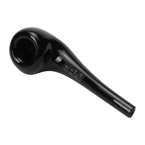 GRAV 3" Mini Mariner Sherlock Hand Pipe Black