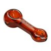 GRAV 3" Mini Spoon Hand Pipe w/ Doughnut Mouthpiece Amber