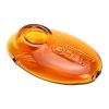 GRAV 3" Pebble Hand Pipe Amber