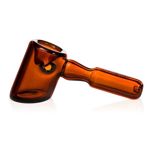 GRAV 4.5" Hammer Hand Pipe Amber