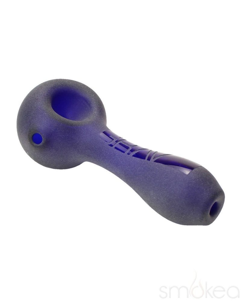 GRAV 4" Sandblasted Spoon Hand Pipe - SMOKEA®