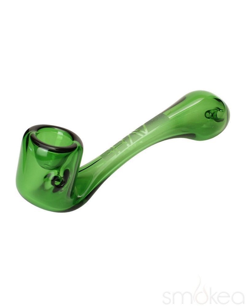 GRAV 6" Sherlock Hand Pipe Green