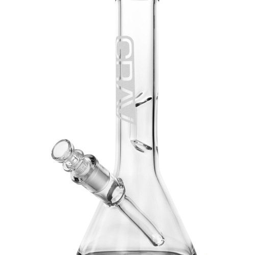 GRAV 8" Beaker Bong w/ Fixed Downstem - SMOKEA®