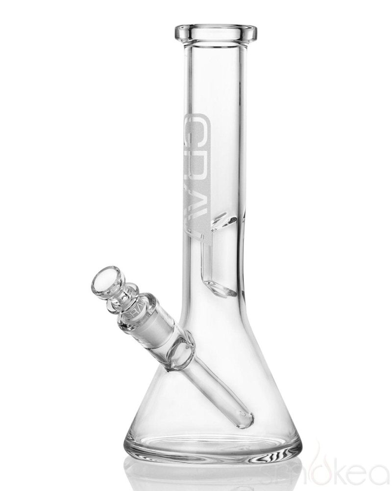 GRAV 8" Beaker Bong w/ Fixed Downstem - SMOKEA®