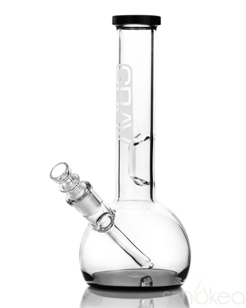 GRAV 8" Round Waterpipe w/ Fixed Downstem - SMOKEA®