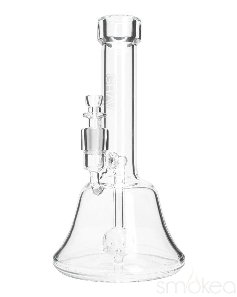 grav 9 bell base bong w orb perc 5340759818342