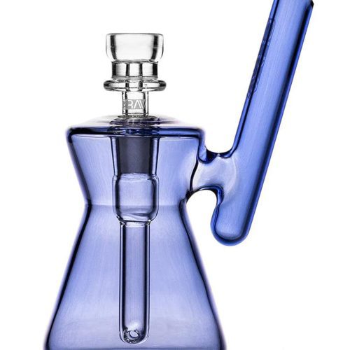 GRAV Hourglass Pocket Bubbler Light Cobalt