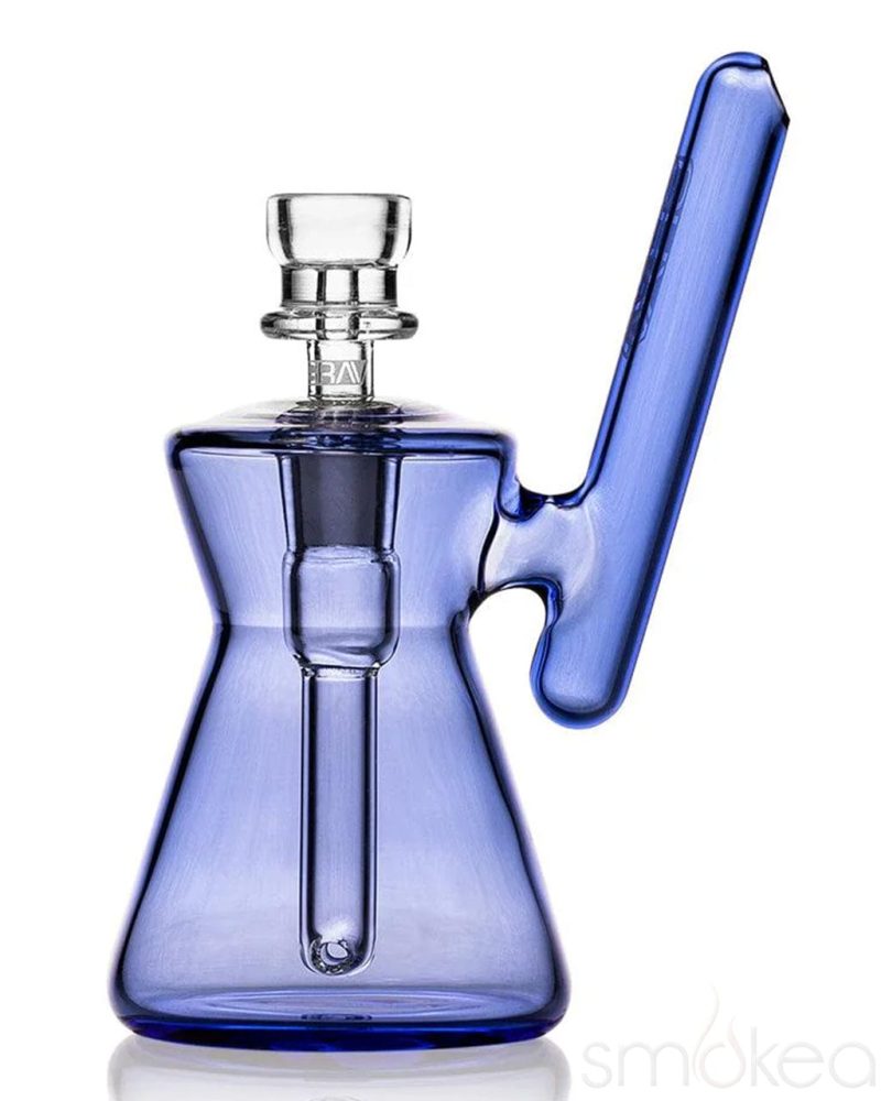 GRAV Hourglass Pocket Bubbler Light Cobalt