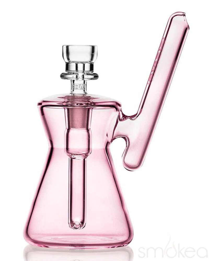 GRAV Hourglass Pocket Bubbler Pink