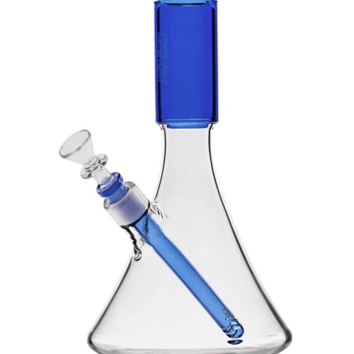 GRAV Large Deco Beaker Bong Light Cobalt