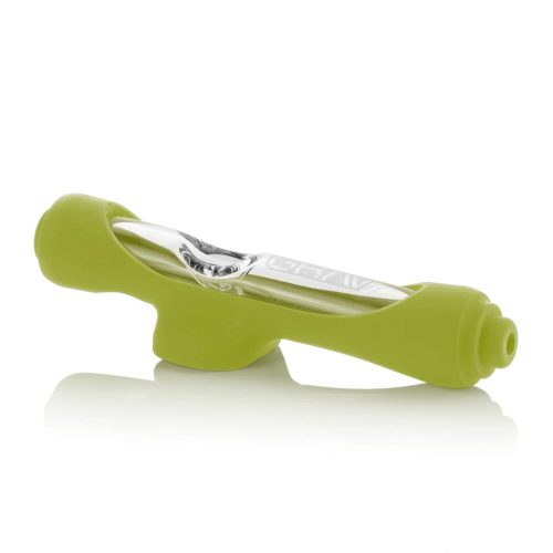 GRAV Mini Steamroller w/ Silicone Skin Avocado Green