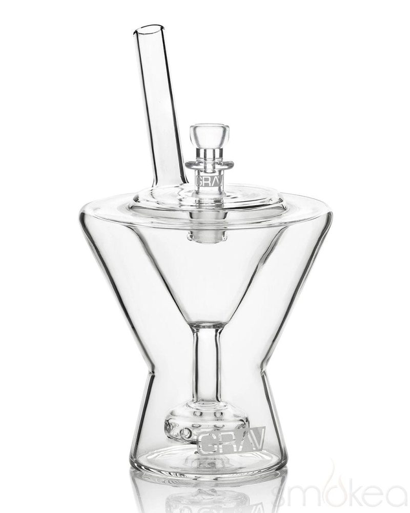 grav sip series martini glass bubbler 13465684017254