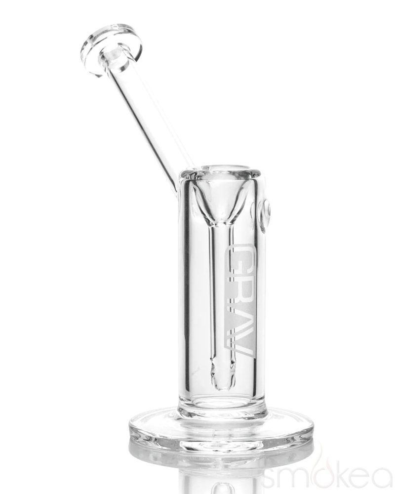 GRAV Small Upright Bubbler Clear