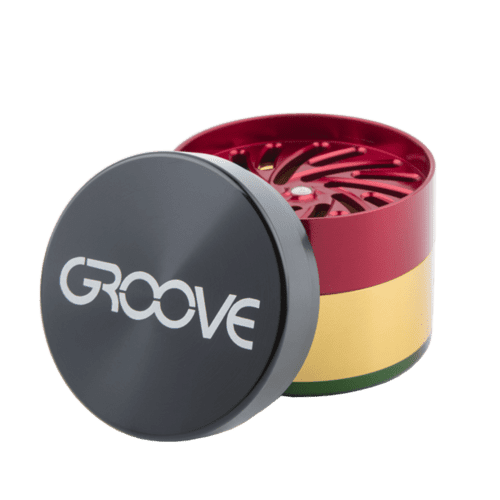 Groove by Aerospaced 4-Piece Grinder Rasta / 2.0