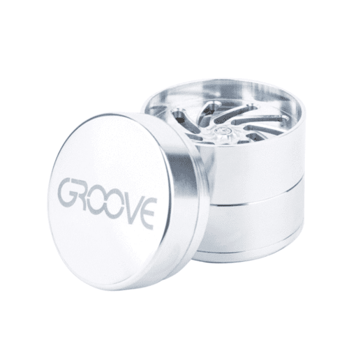 Groove by Aerospaced 4-Piece Grinder Silver / 2.0