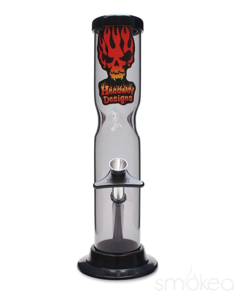 Headway 10" Ice Catcher Acrylic Bong Black