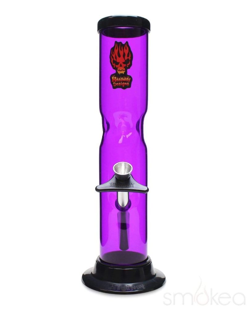 Headway 10" Ice Catcher Acrylic Bong Purple