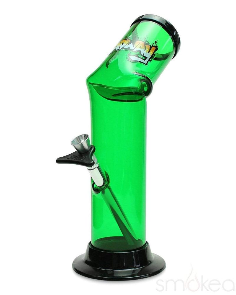 Headway 10" Lazy Boy Acrylic Bong Green