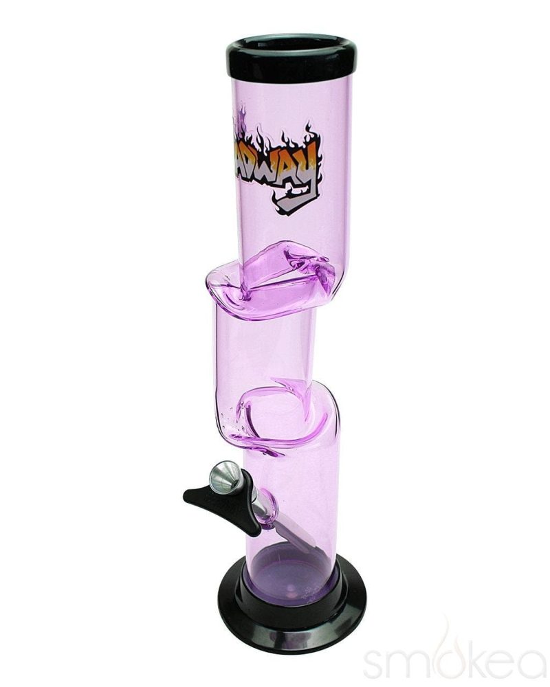 headway 12 double bend acrylic bong 13116353937510