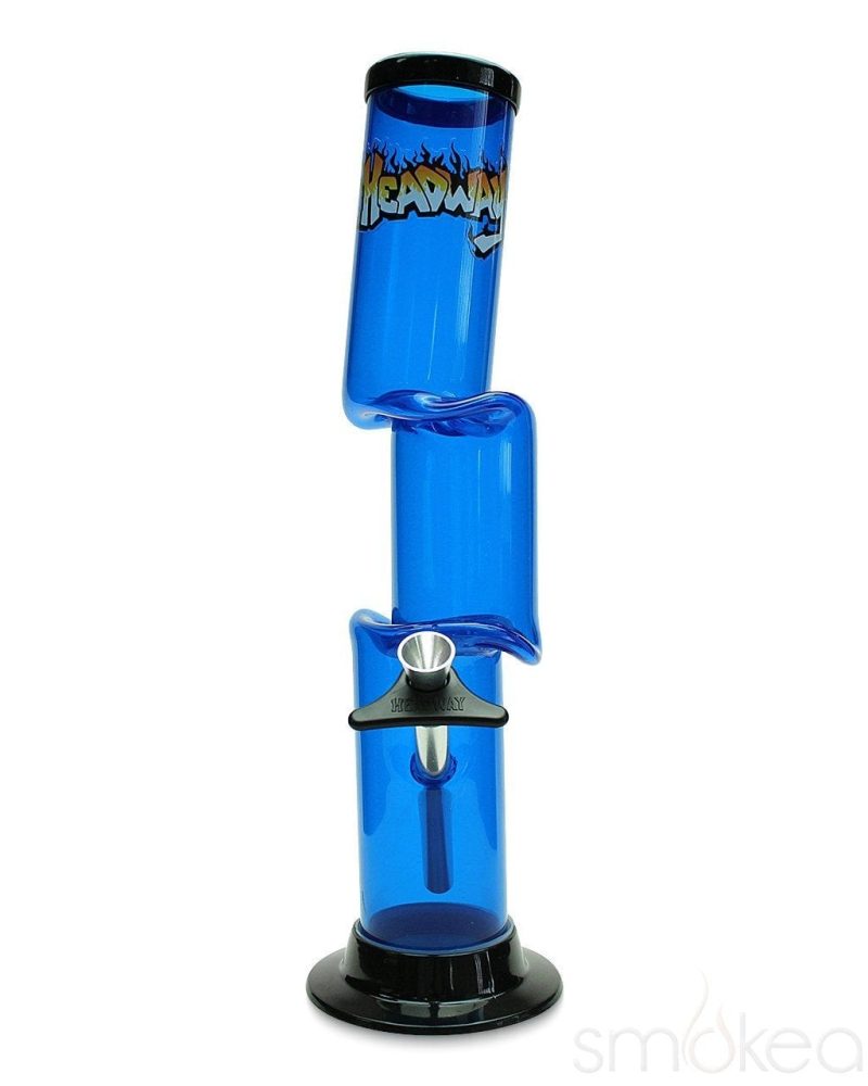 Headway 12" Double Bend Acrylic Bong - SMOKEA®