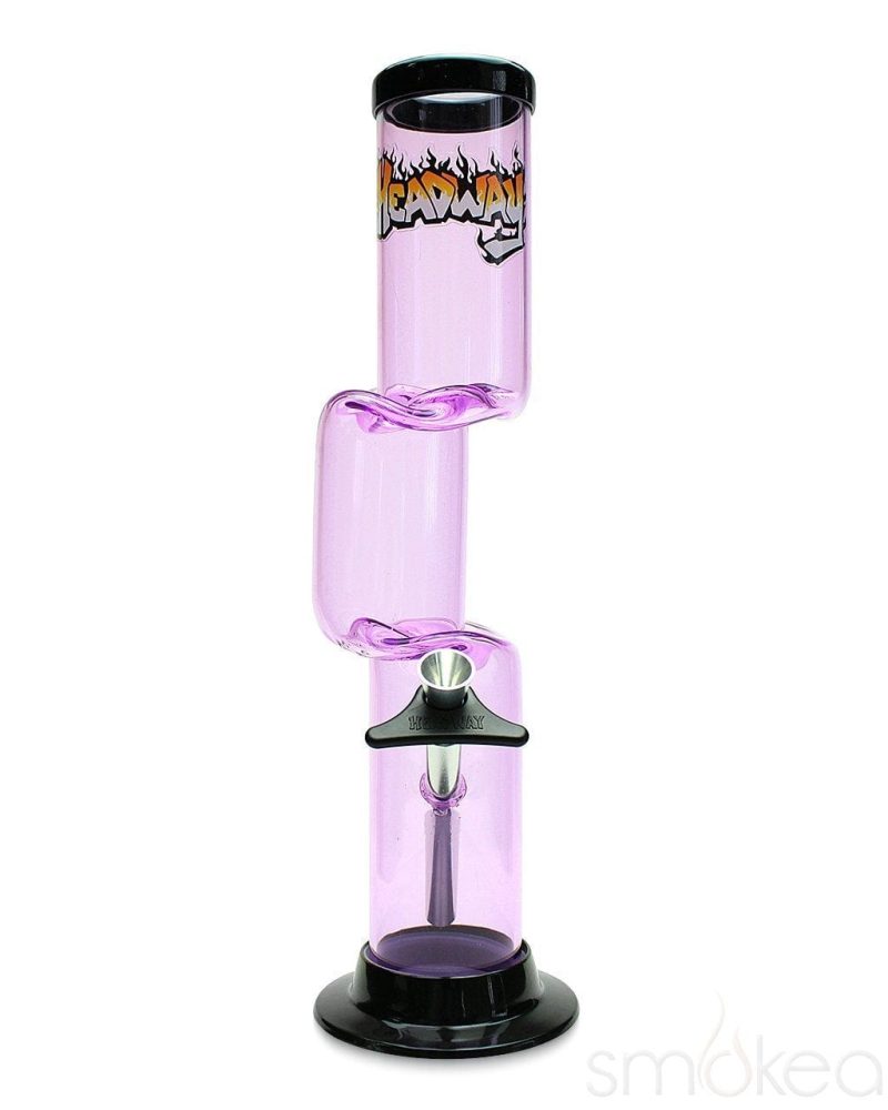 Headway 12" Double Bend Acrylic Bong - SMOKEA®