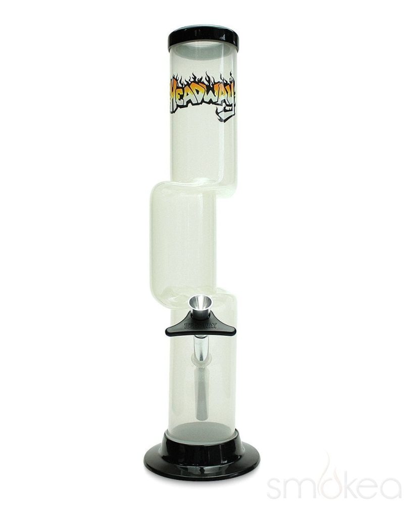 Headway 12" Double Bend Acrylic Bong - SMOKEA®