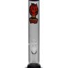 Headway 12" Glass on Glass Straight Acrylic Bong Black