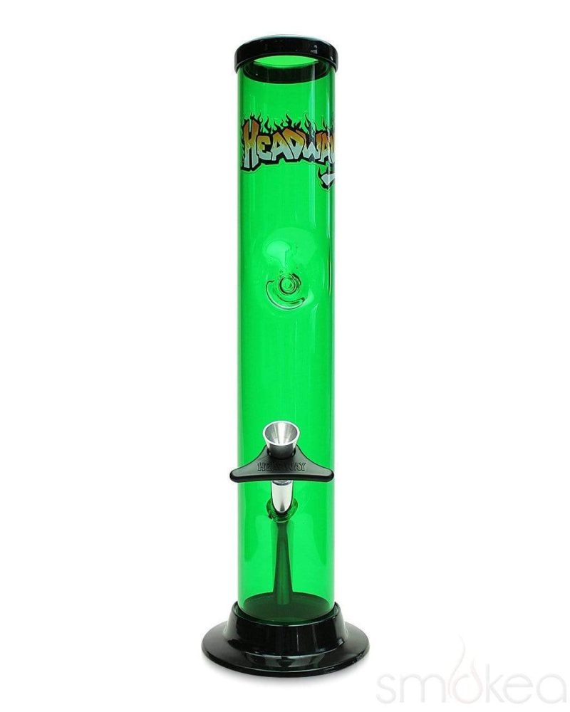 Headway 12" Ice Catcher Acrylic Bong Green