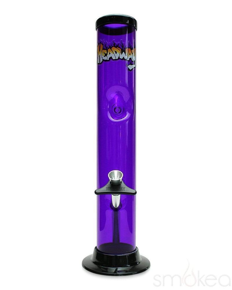 Headway 12" Ice Catcher Acrylic Bong Purple