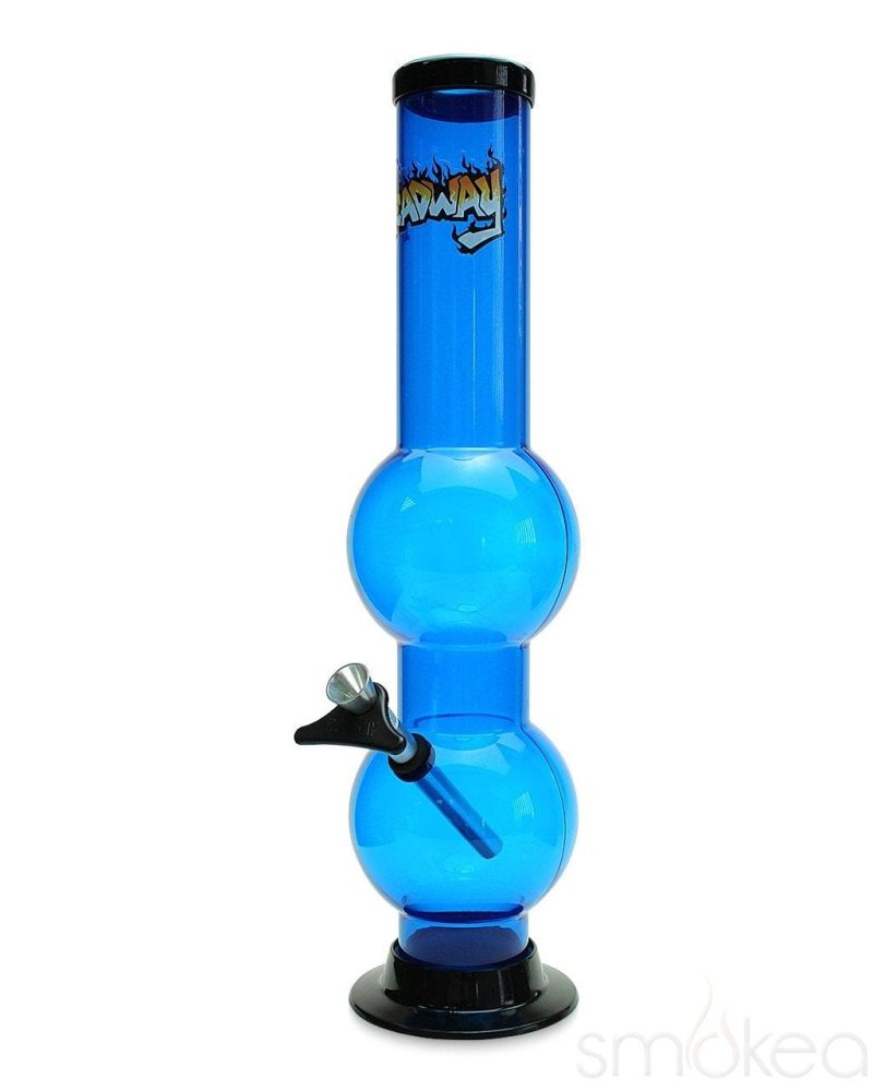 headway 14 double bubble acrylic bong 13125832507494