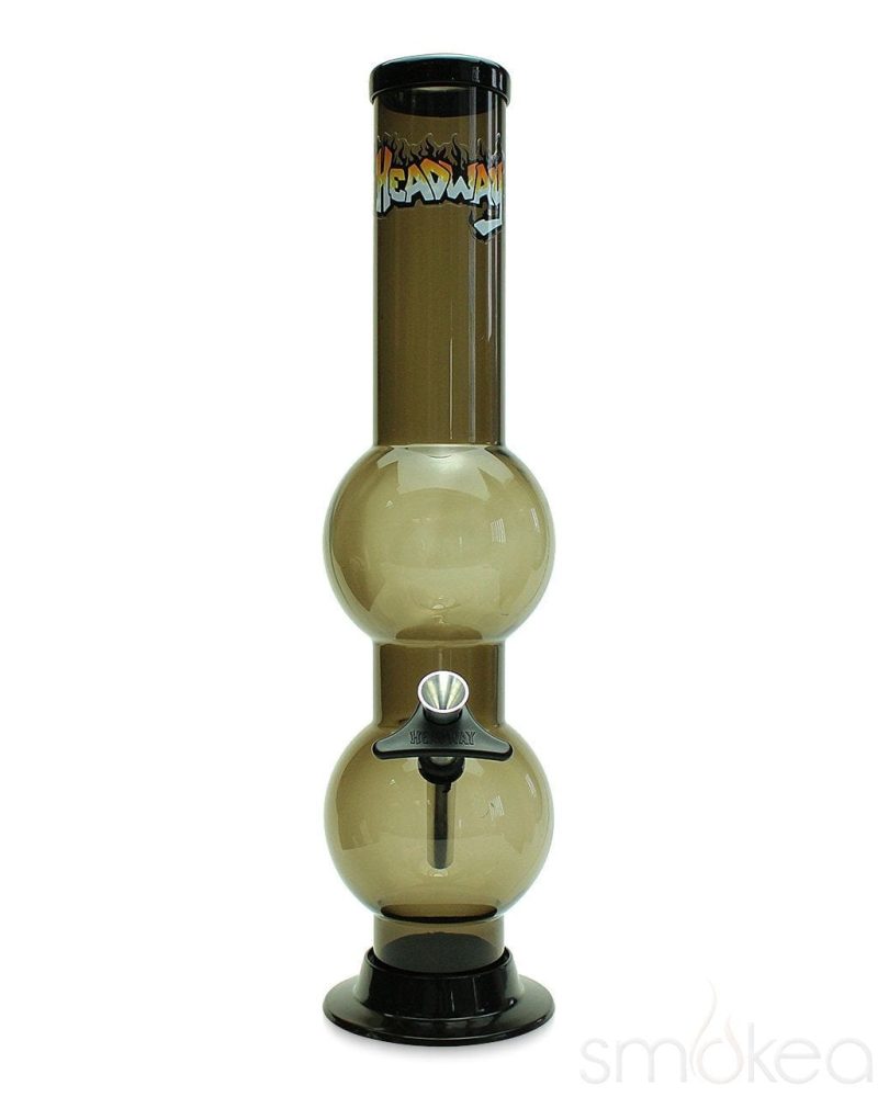 Headway 14" Double Bubble Acrylic Bong - SMOKEA®