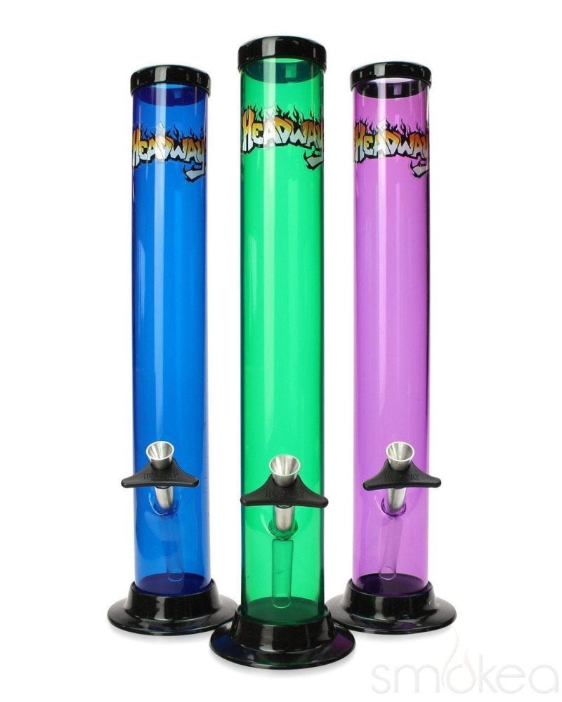 headway 14 straight acrylic bong 534343221278