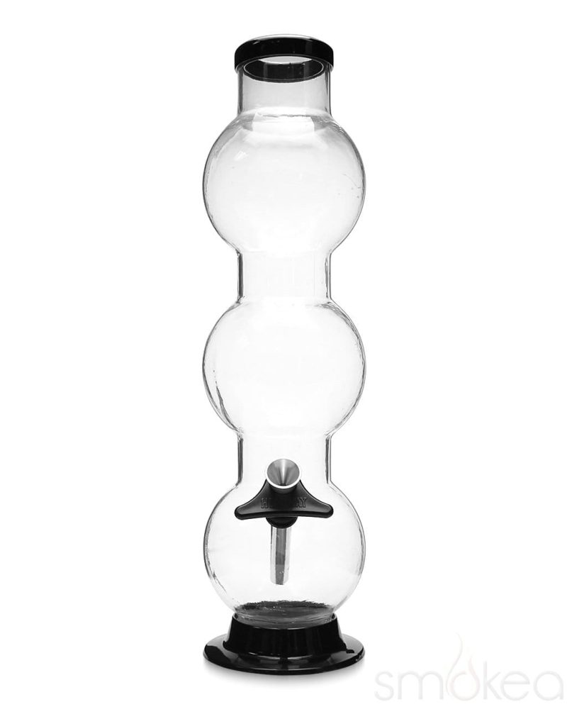 Headway 14" Triple Bubble Acrylic Bong Clear