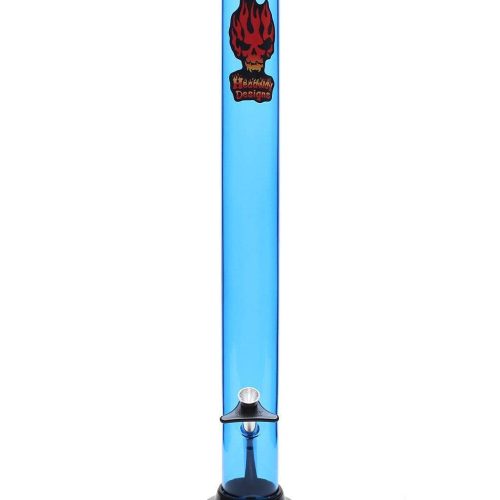 Headway 18" Straight Acrylic Bong Blue