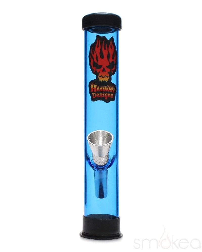 Headway 6" Traveler Acrylic Bong Blue