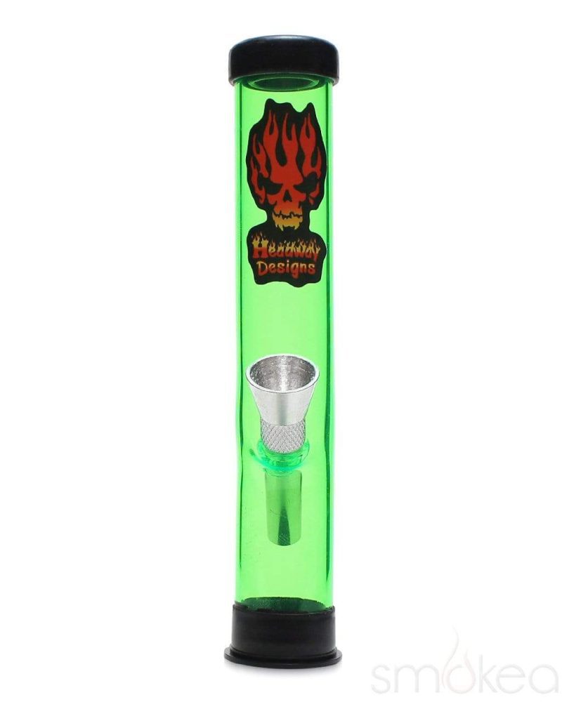 Headway 6" Traveler Acrylic Bong Green