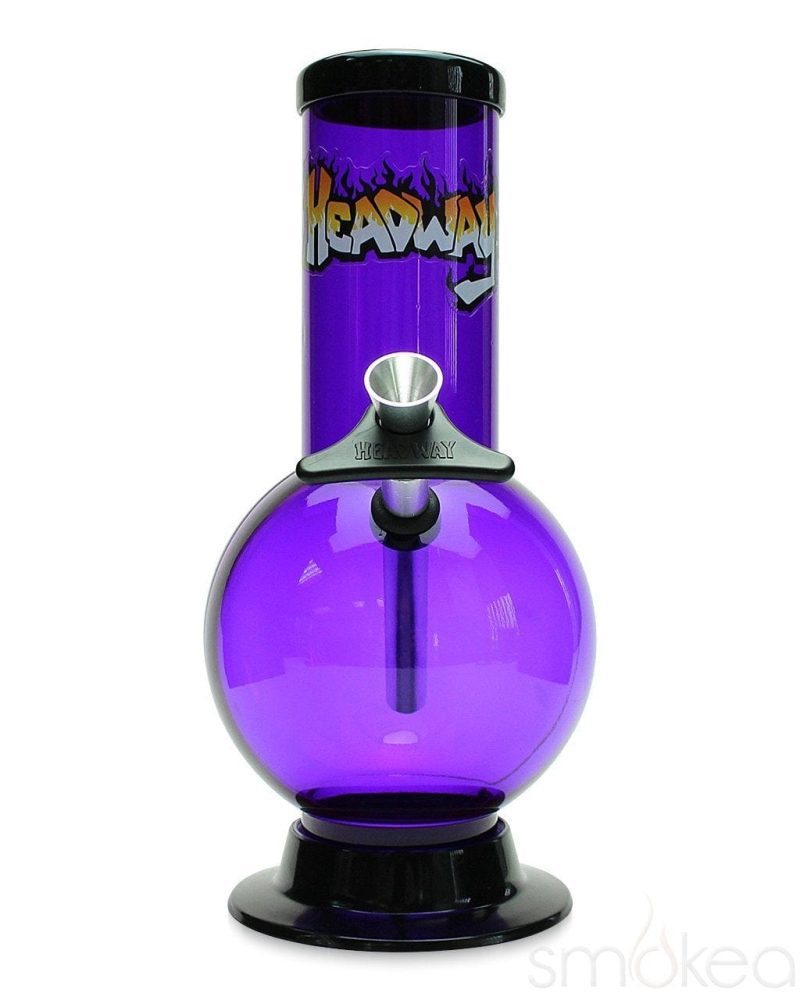 Headway 8" Bubble Acrylic Bong - SMOKEA®