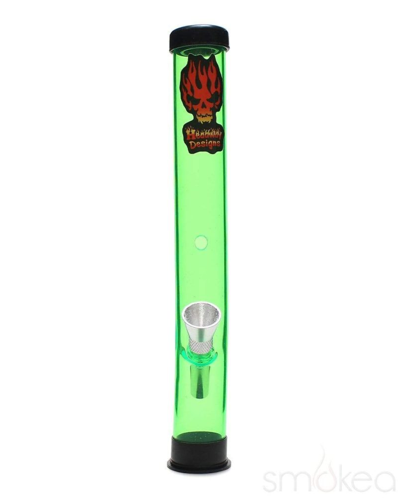 Headway 8" Traveler Acrylic Bong Green