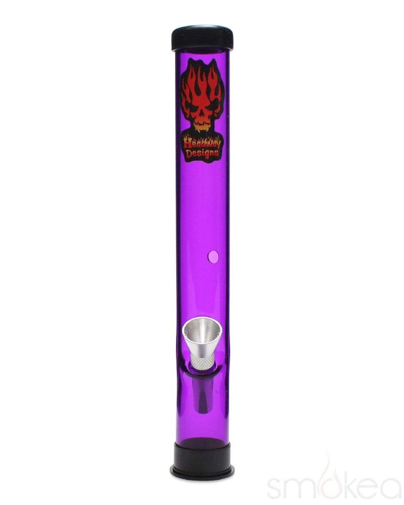 Headway 8" Traveler Acrylic Bong Purple